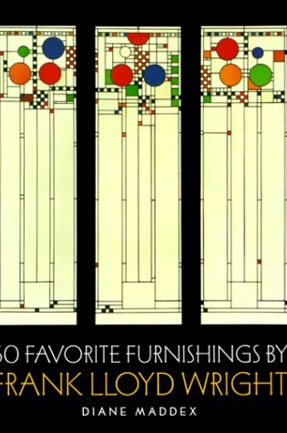 Cover of 50 Favorite Furnishings by Frank Lloyd Wright