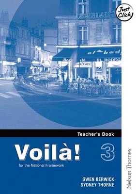 Book cover for Voila! 3 Higher Teacher's Book