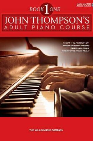Cover of John Thompson's Adult Piano Course Book 1