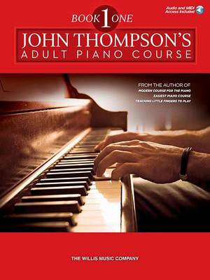 Book cover for John Thompson's Adult Piano Course Book 1
