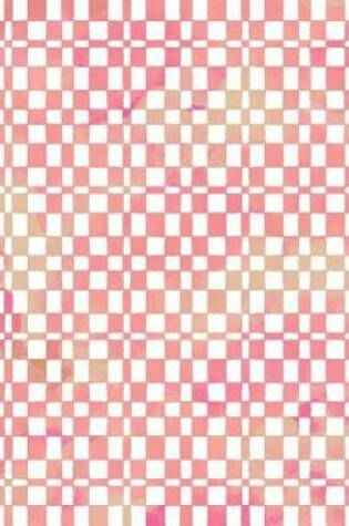 Cover of Checkered Pattern Watercolor Notebook