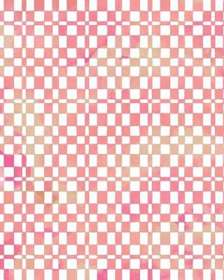 Book cover for Checkered Pattern Watercolor Notebook