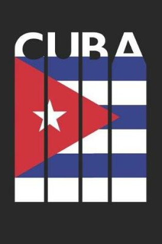 Cover of Vintage Cuba Notebook - Retro Cuba Planner - Cuban Flag Diary - Cuba Travel Journal