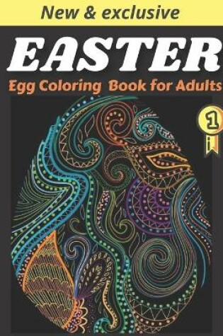 Cover of Easter Egg Coloring Book For Adults