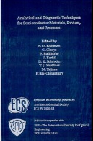 Cover of Analytical and Diagnostic Technicques for Semiconductor Materials, Devices and Processes