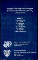 Book cover for Analytical and Diagnostic Technicques for Semiconductor Materials, Devices and Processes
