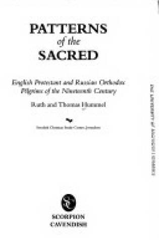Cover of Patterns of the Sacred