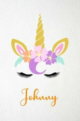 Cover of Johnny A5 Lined Notebook 110 Pages