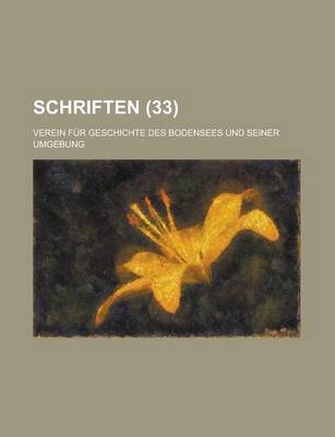 Book cover for Schriften (33 )