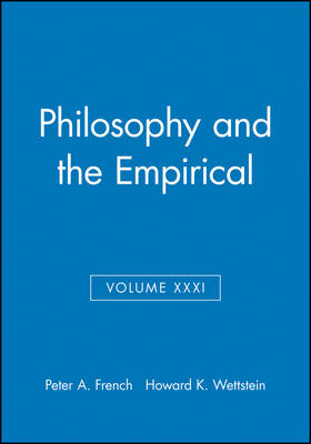 Cover of Philosophy and the Empirical