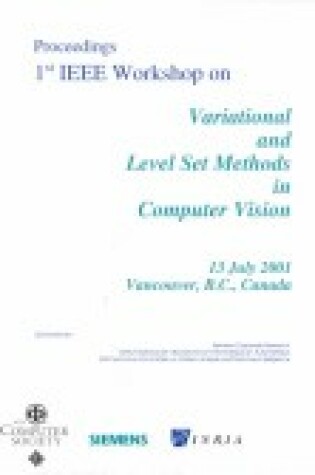 Cover of IEEE Workshop on Variational and Level Set Methods in Computer Vision