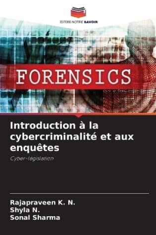 Cover of Introduction à la cybercriminalité et aux enquêtes