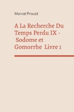Cover of A La Recherche Du Temps Perdu IX