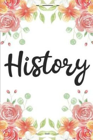 Cover of History