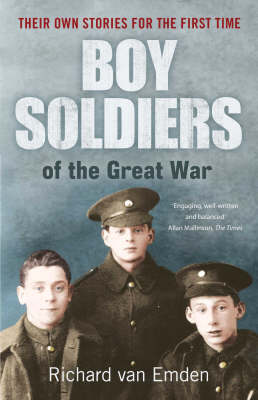 Book cover for Boy Soldiers of the Great War