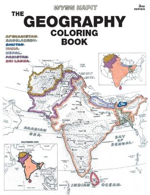 Book cover for Geography Coloring Book