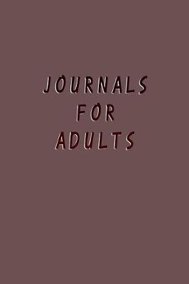 Book cover for Journals For Adults