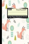 Book cover for Graph Paper Notebook Journal 8.5 x 10 Inch 120 pages, Fox Kid Style