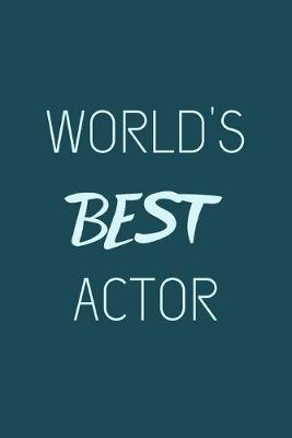 Book cover for World's best actor