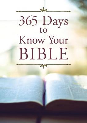 Book cover for 365 Days to Know Your Bible