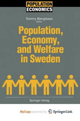 Book cover for Population, Economy, and Welfare in Sweden