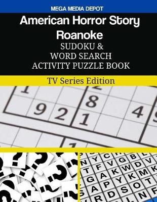 Book cover for American Horror Story Roanoke Sudoku and Word Search Activity Puzzle Book