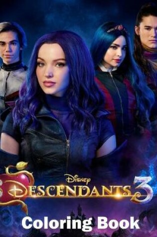 Cover of Descendants 3 Coloring Book