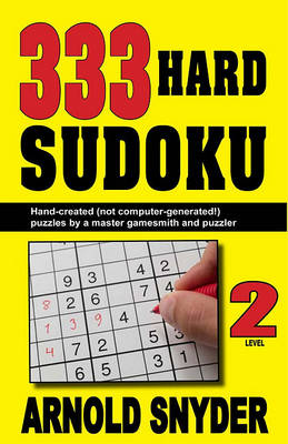 Book cover for 333 Hard Sudoku