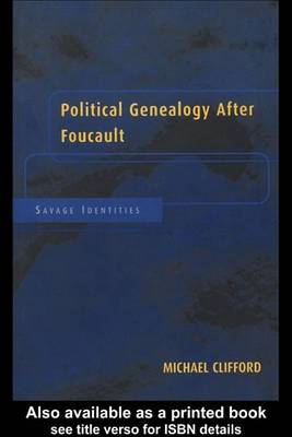 Book cover for Political Genealogy After Foucault