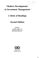 Book cover for Modern Developments in Investment Management