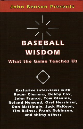 Book cover for Baseball Wisdom