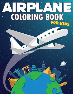 Cover of Airplanes Coloring Book for Kids