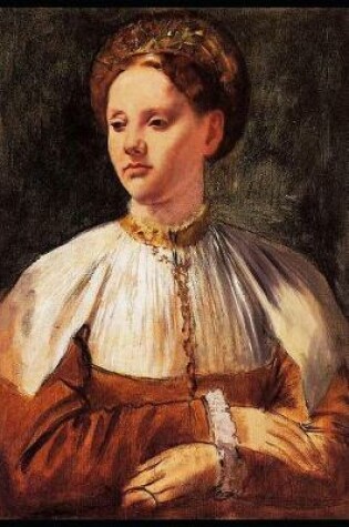 Cover of Edgar Degas 1858 Portrait of a Young Woman After Bacchiacca Journal