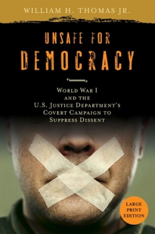 Cover of Unsafe for Democracy