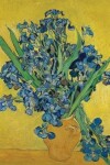 Book cover for Vincent Van Gogh Irises - Wide Ruled Lined Journal