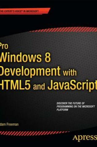 Cover of Pro Windows 8 Development with Html5 and JavaScript