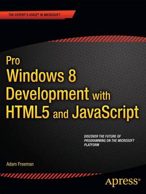 Cover of Pro Windows 8 Development with Html5 and JavaScript