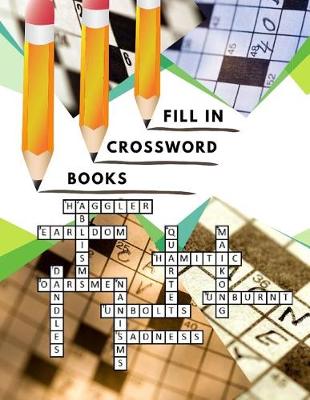 Book cover for Fill in Crossword Books