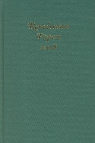 Cover of Renaissance Papers 2008