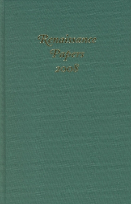 Book cover for Renaissance Papers 2008