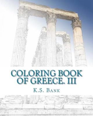 Book cover for Coloring Book of Greece. III