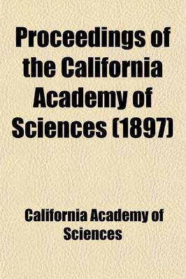 Book cover for Proceedings of the California Academy of Sciences