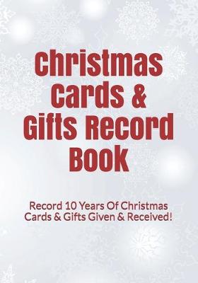 Book cover for Christmas Cards & Gifts Record Book