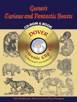 Cover of Gesner's Curious and Fantastic Beasts CD-Rom and Book