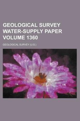 Cover of Geological Survey Water-Supply Paper Volume 1360