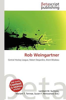 Cover of Rob Weingartner