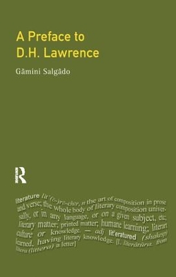 Book cover for A Preface to Lawrence