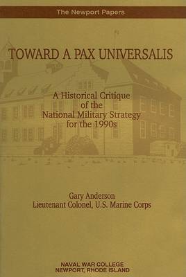 Cover of Toward a Pax Universalis