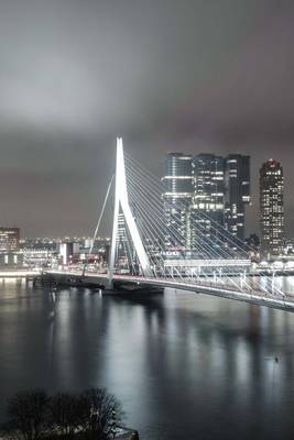 Book cover for Rotterdam City View at Night in the Netherlands