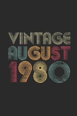 Book cover for Vintage August 1980